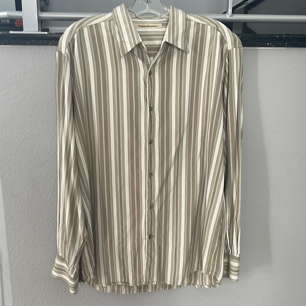 Tommy Bahama LS mens shirt size L